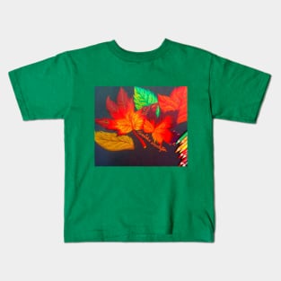 Autumn Leaves Kids T-Shirt